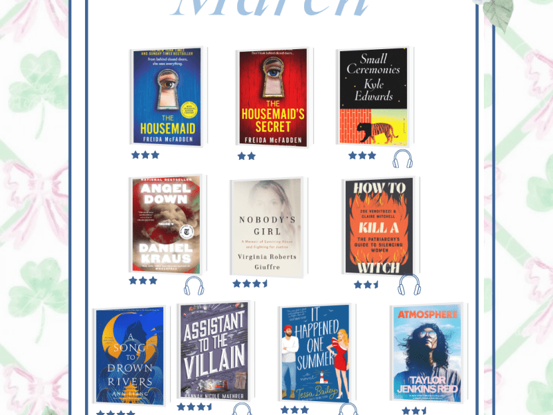 What I Read this Month; March&nbsp;2026