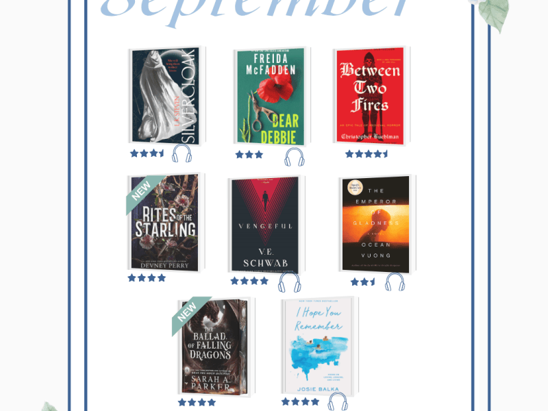 What I Read this Month; September&nbsp;2026